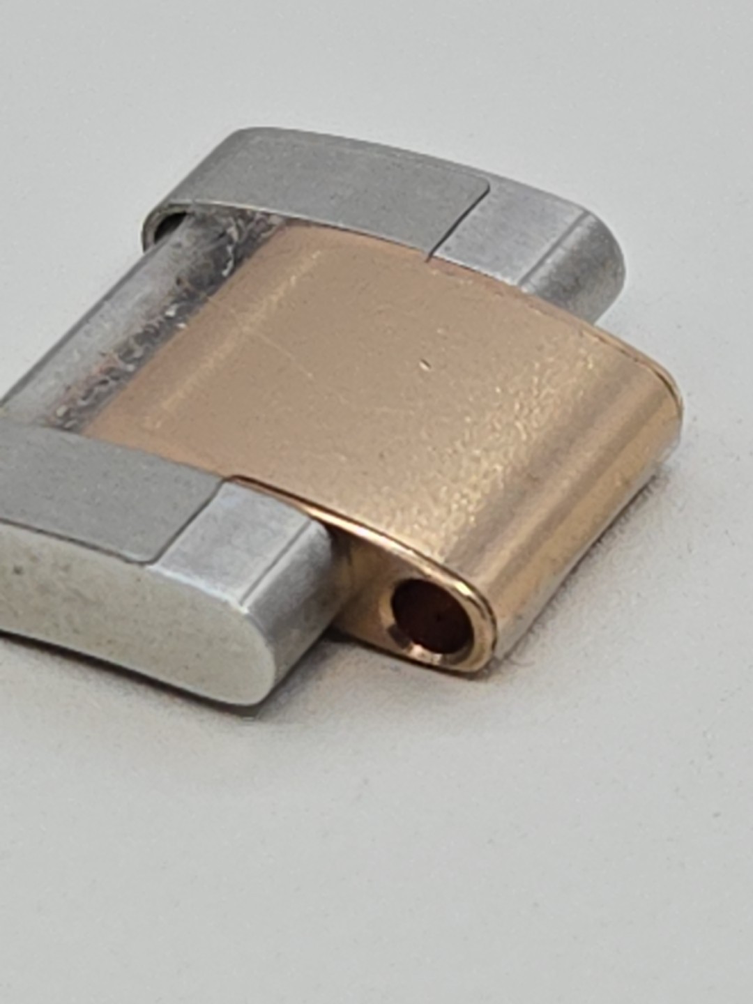 Rolex Oyster Link ,126711,116241 18k Rose Gold, Stainless Steel, 15.5mm , NOS