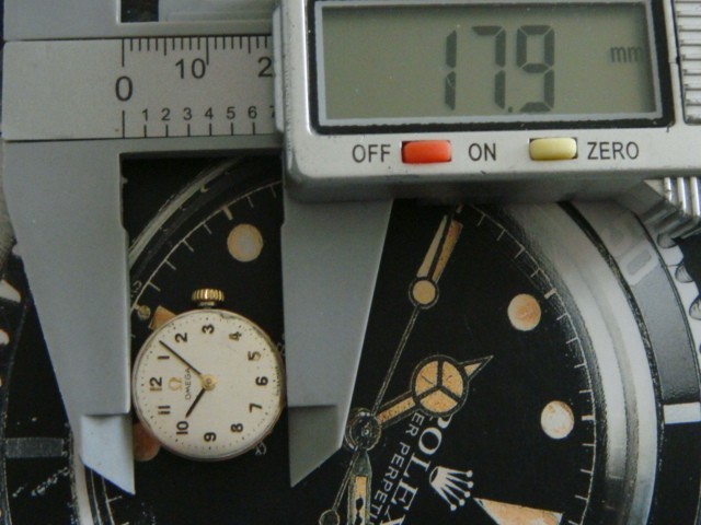 Vintage Omega calibre 620 Geneve DeVille watch movement project parts project GC