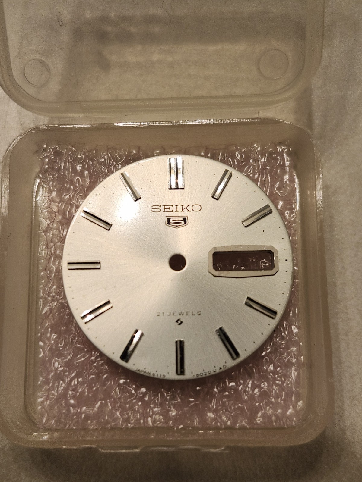 Vintage Genuine Seiko 5 6119 Silver Dail In Great Shape 6309 6106 Skx Turtle