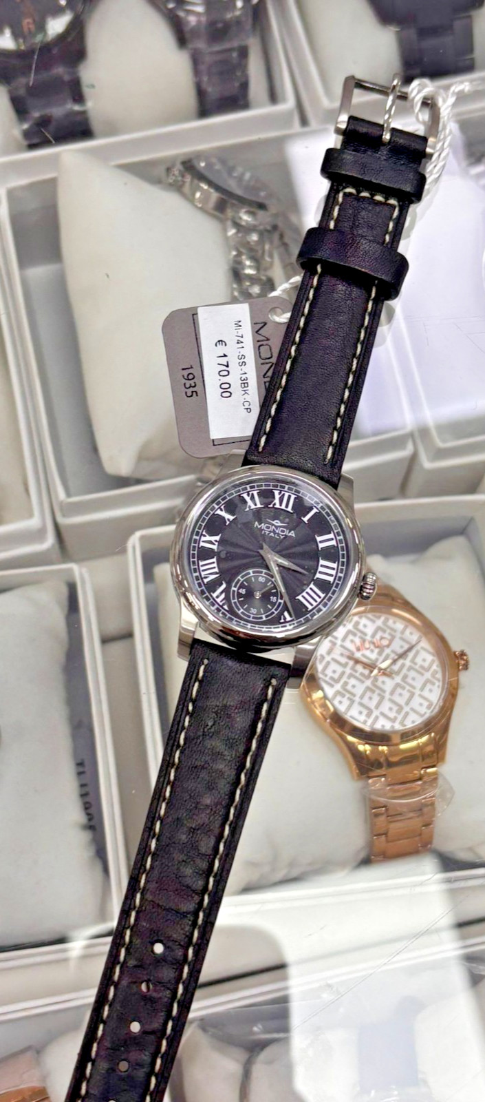 Mondia MI.741.SS.13BKCP Women’s Quartz Watch New