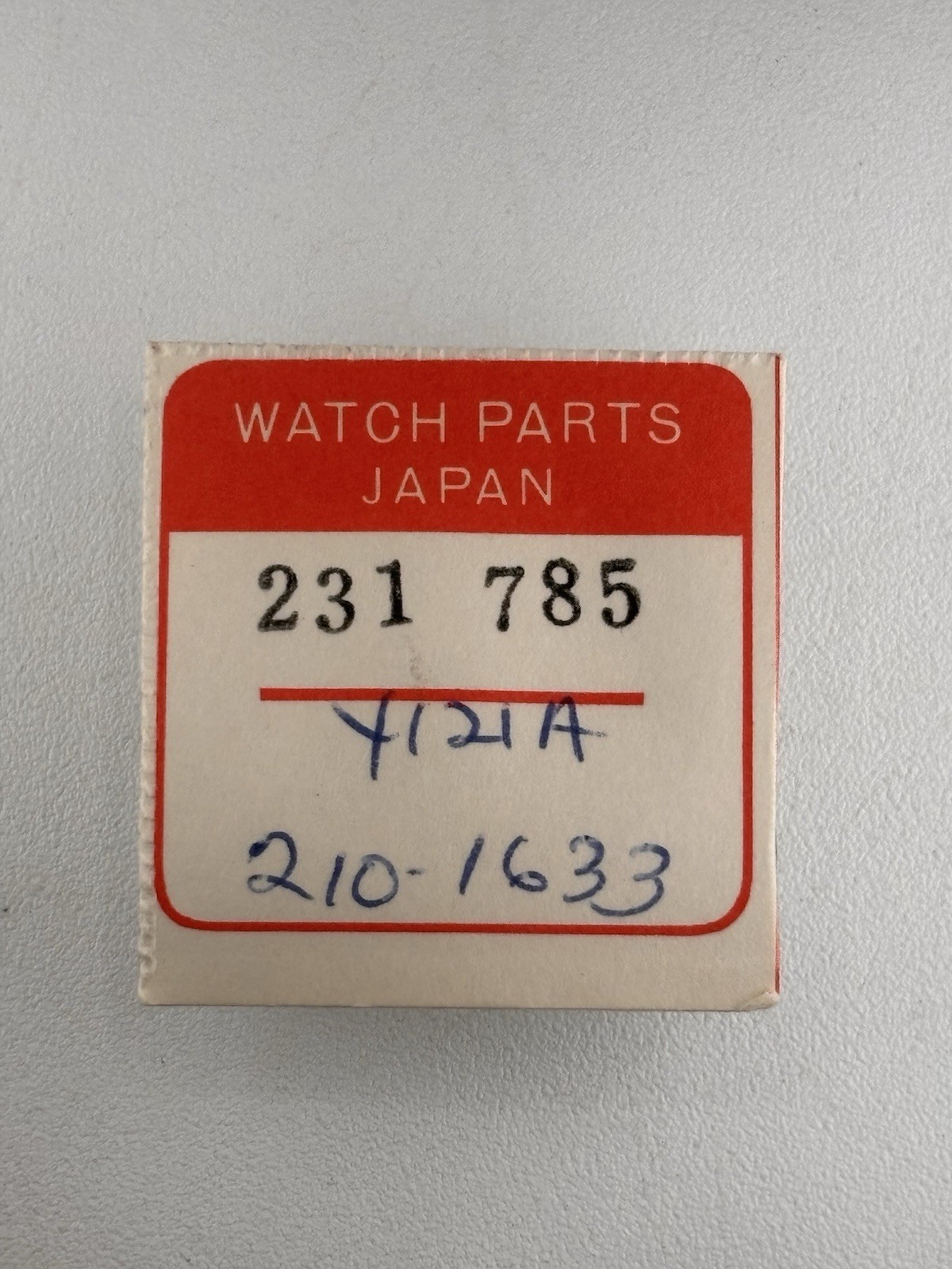 Seiko 231 785 Third Wheel SEALED NEW