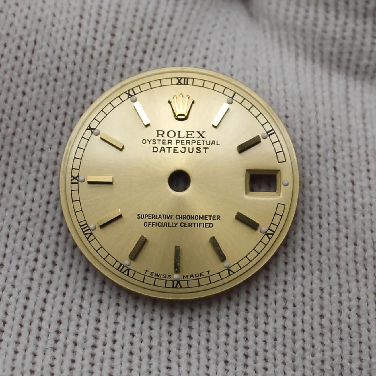 Rolex Oyster Perpetual Datejust Champagne Dial 69173 69178