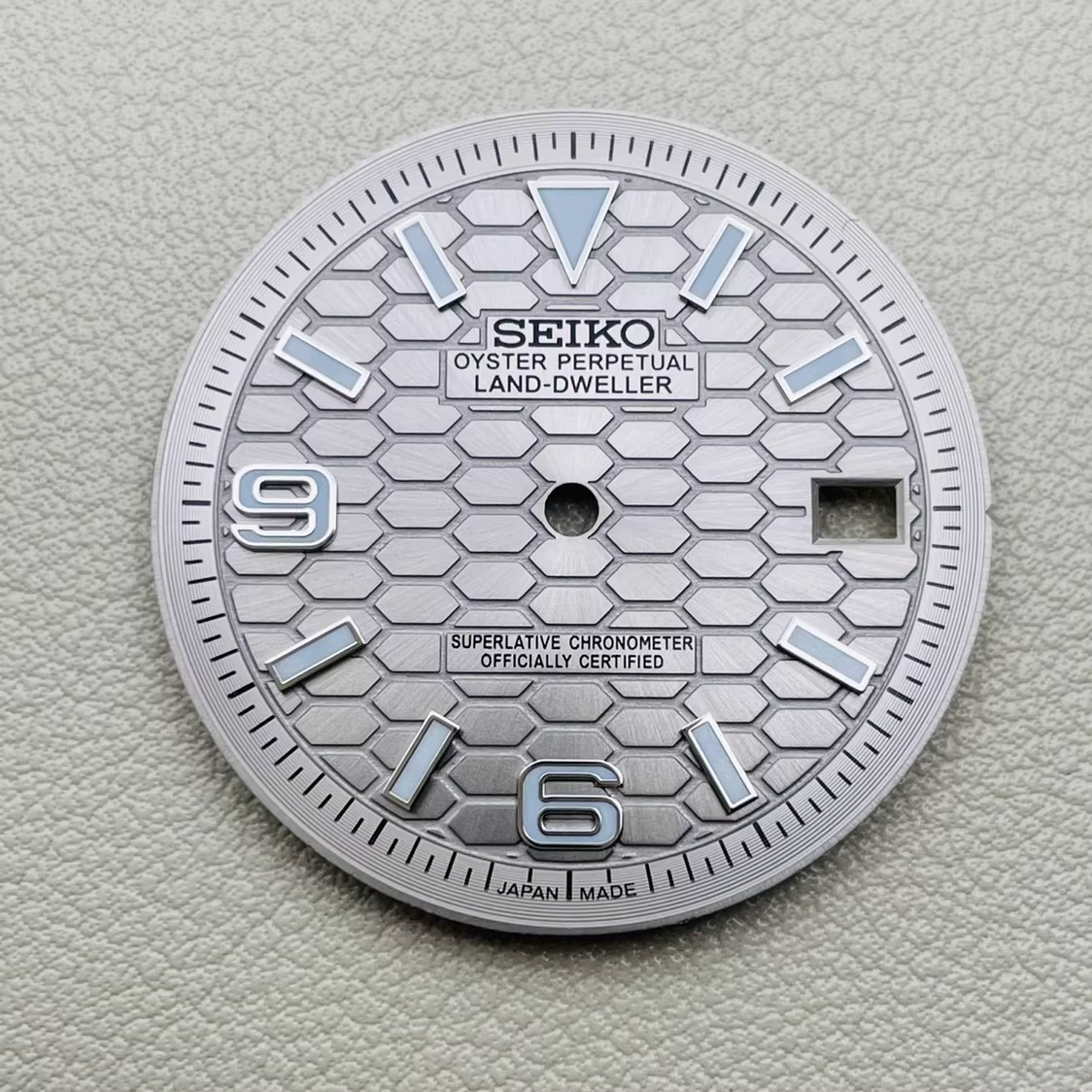 28.5mm 31mm Watch Dial Blue Green Luminous For NH35 NH36 Movement Watch Parts