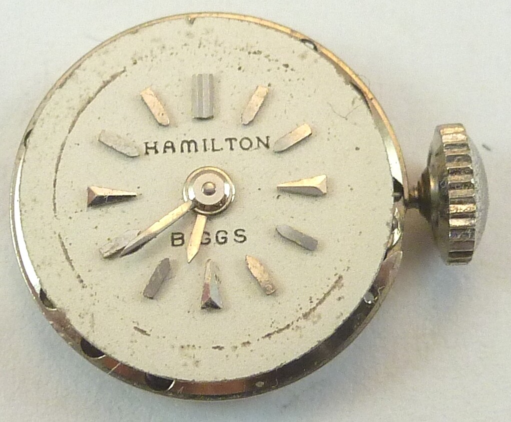 Vintage Huguenin LDS Mechanical Wristwatch Movement – Parts Repair