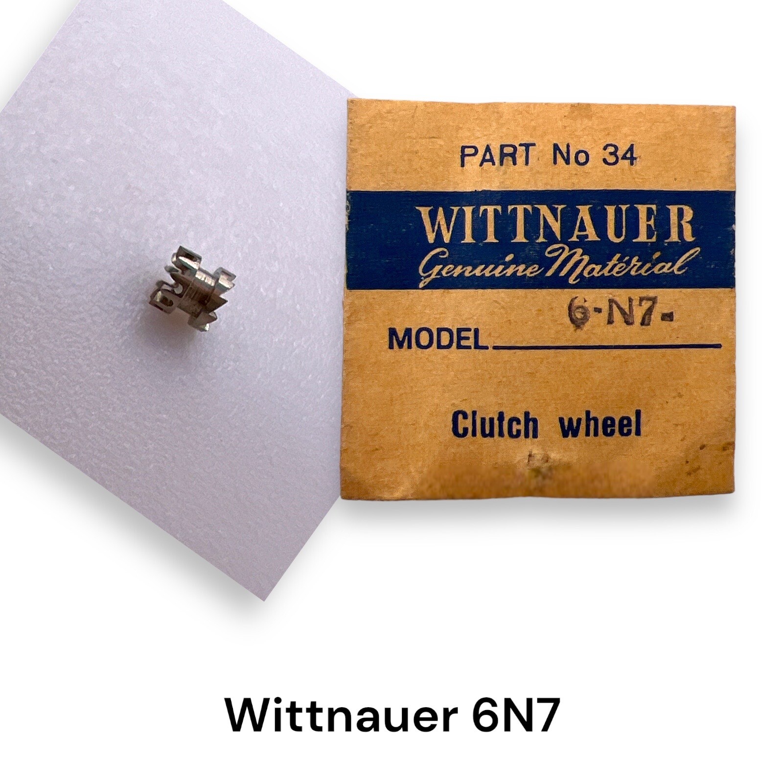 Wittnauer 6N7 Clutch Wheel x 1 Watch Material Part No. 34 NOS VTG