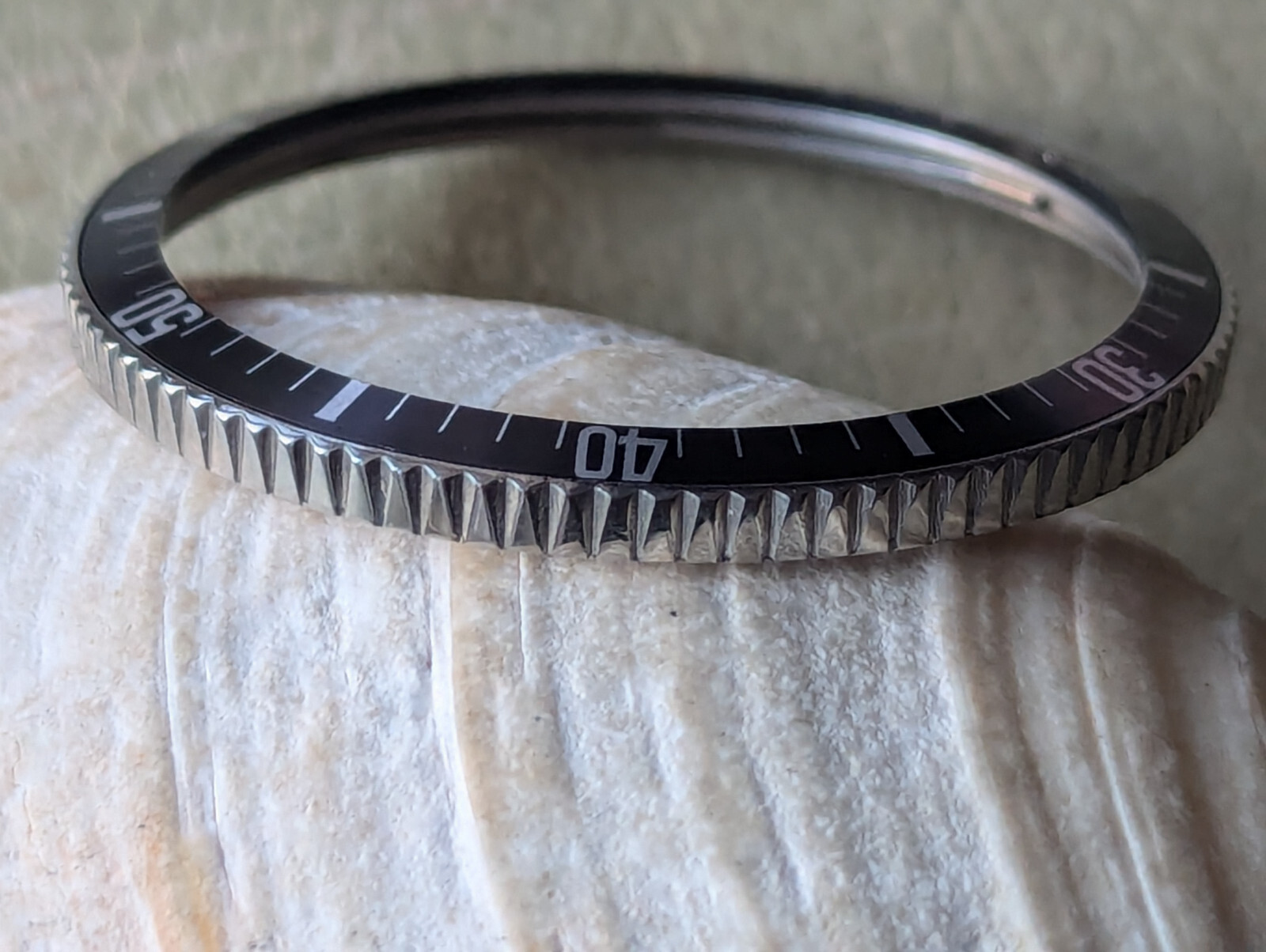 Vintage 1960’s Caravelle Sea Hunter Diver SS Bezel/Black Insert/Tension Spring