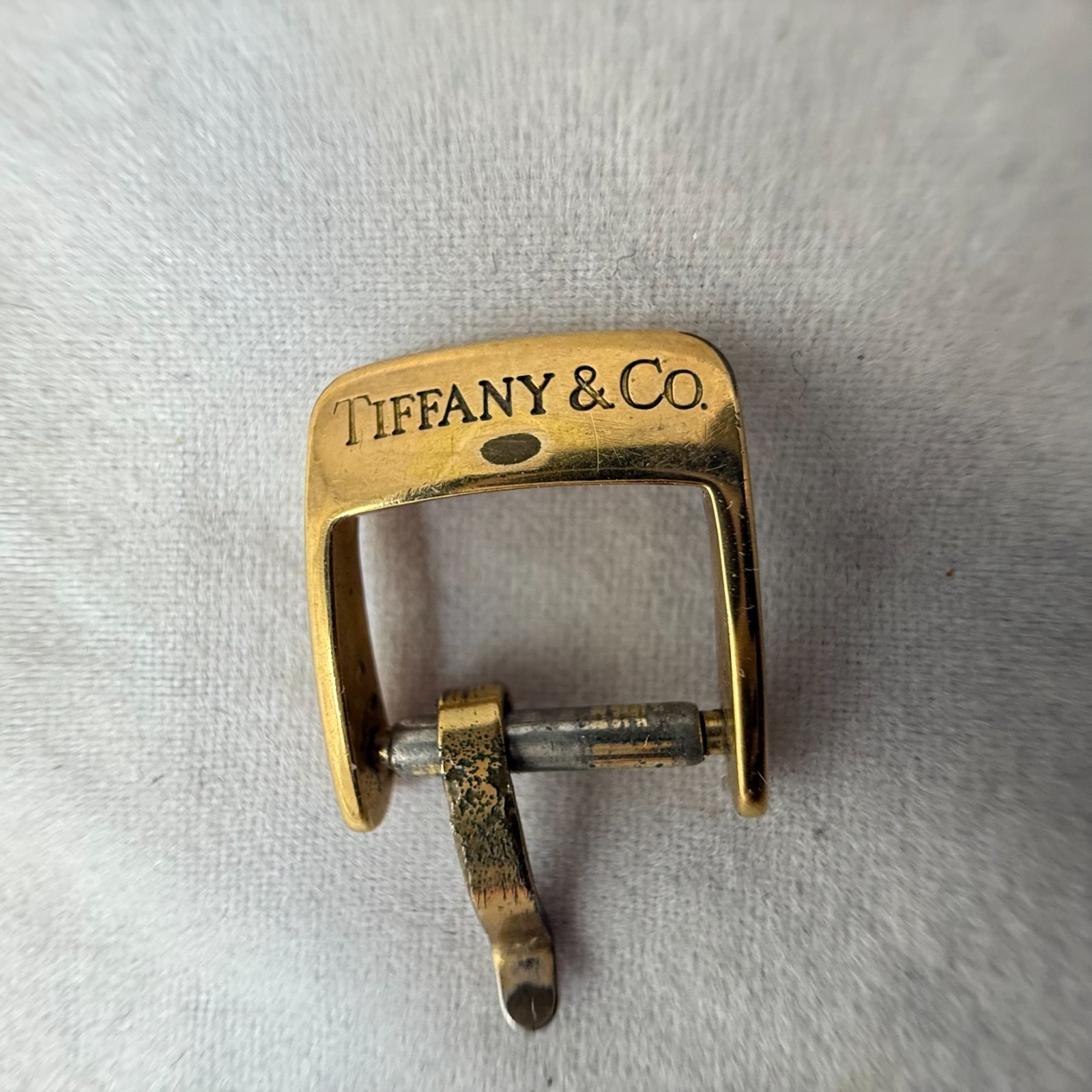 GENUINE VINTAGE TIFFANY LADIES GOLD FILLED WATCH BUCKLE 10MM #511