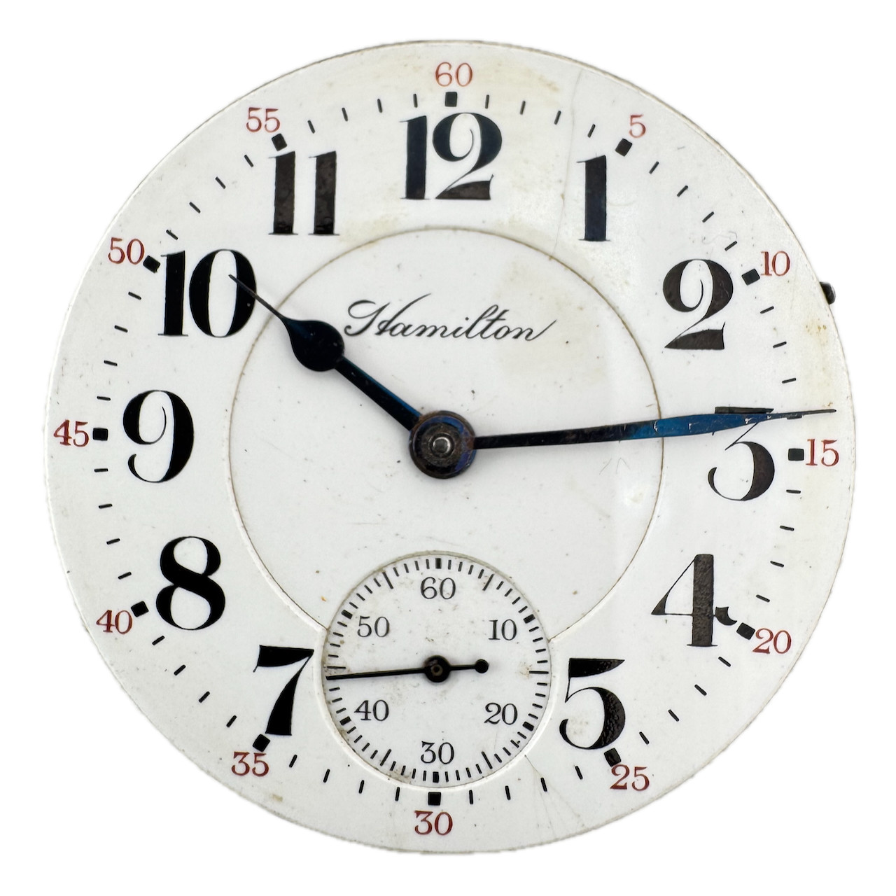 Antique 18s 1903 Hamilton 21j Mechanical Railroad Pocket Watch Movement 940 USA