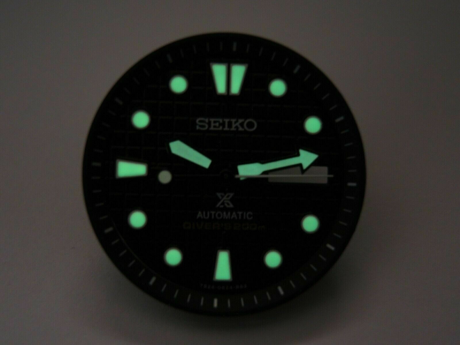 NEW BLACK KING TURTLE WAFFLE Prospex DIAL,HANDS LARGE DIVERS SKX007 /NH36 /4R36