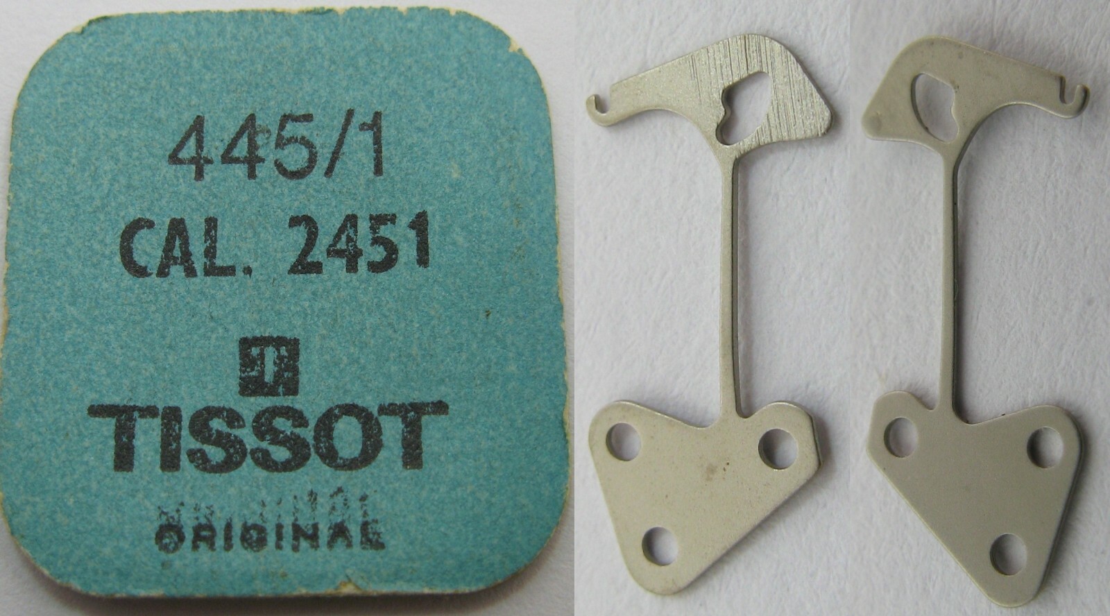 Tissot 2451 watch parts setting lever spring 445/1 Day Date quick set x1