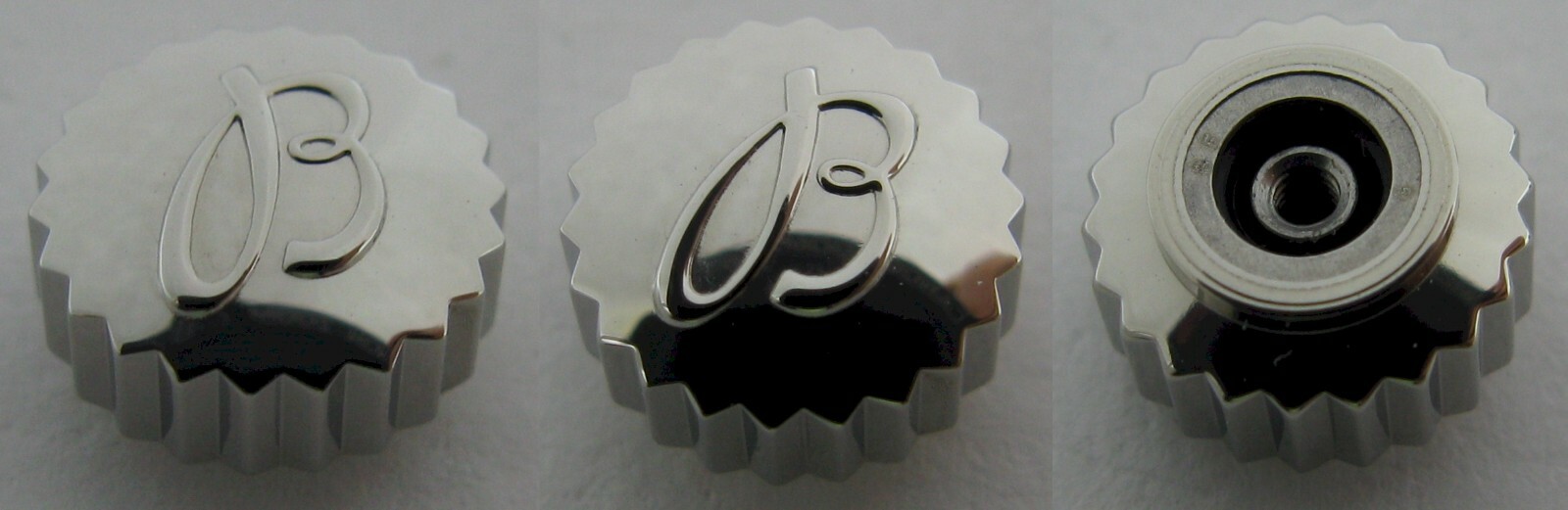 Breitling crown diameter 7.2 mm, stainless steel tap 7 – 1.2 mm