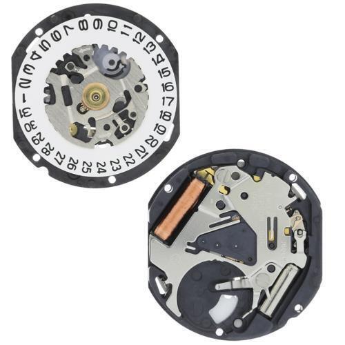 Hattori Epson TMI VX12 VX12E Watch Quartz Movement Date At 3/6 Japan Made