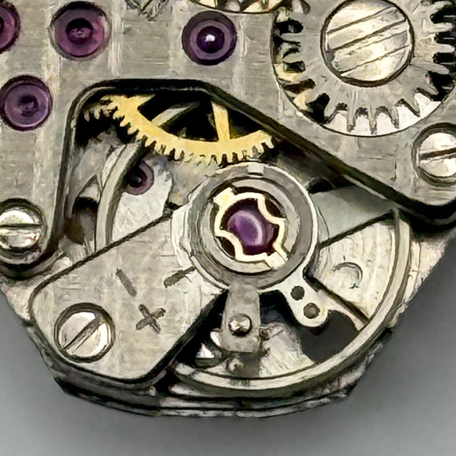 Standard ST 69 Watch Movement Rotary Swiss 17 Jewels Manual Wind Parts 15.2mm