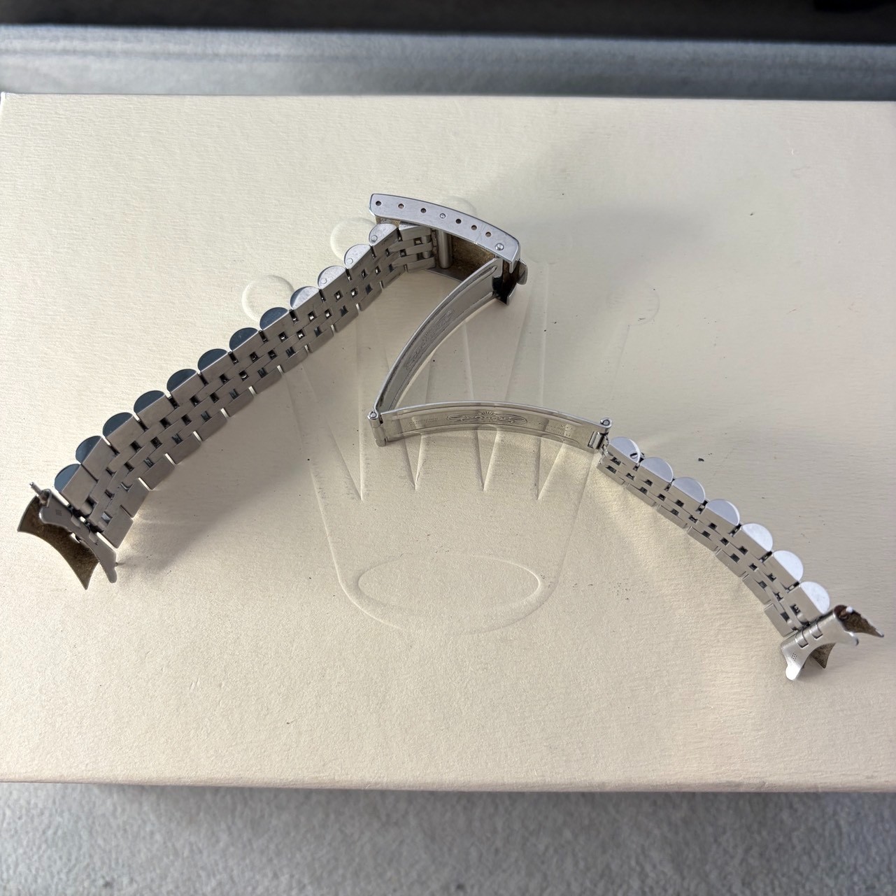 ROLEX Link Jubilee bracelet 62510H 555 SS 20Link 100%Authentic C7981