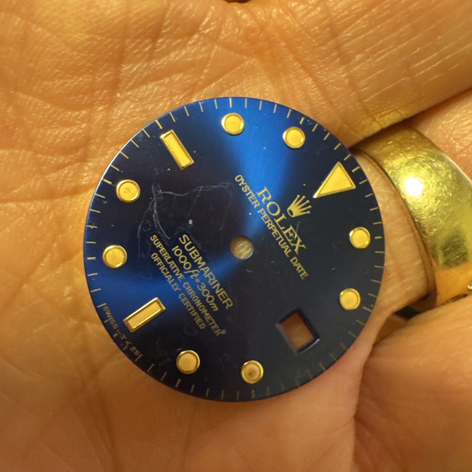 Original Rolex Oyster Submariner Blue Purple 16803 16808 16613 16618 dial (63)