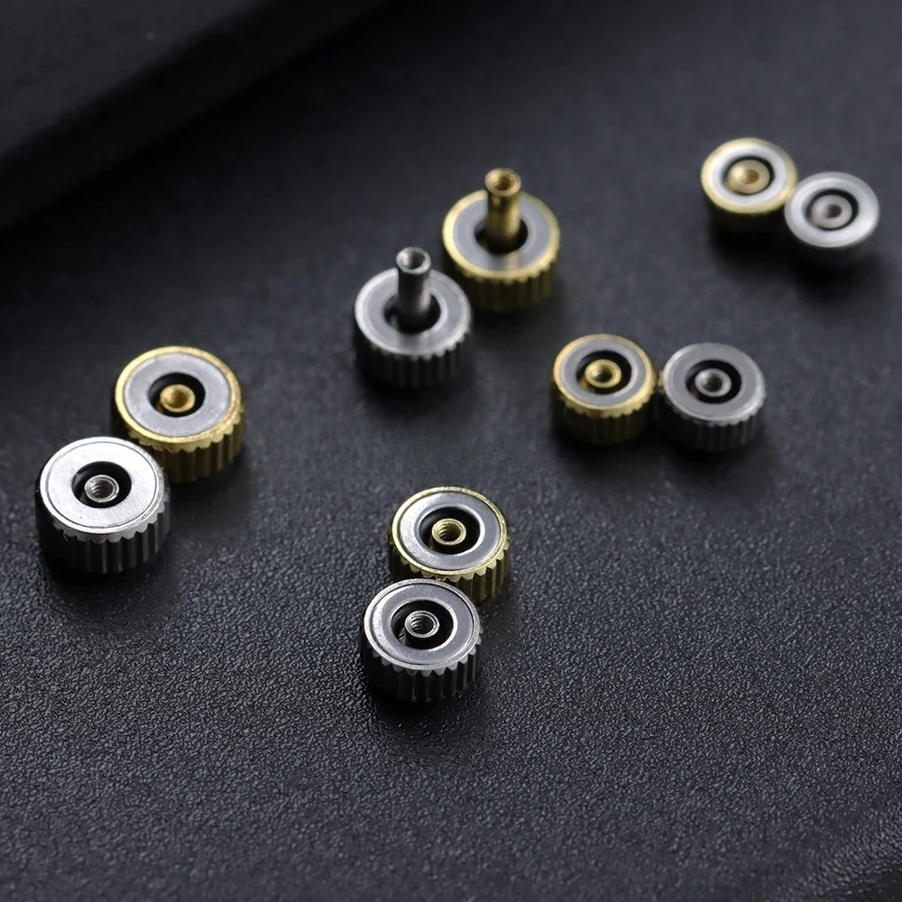 170Pcs/Box Watch Crown Parts Repair Tool Kits Replacement Case Watch Accessories