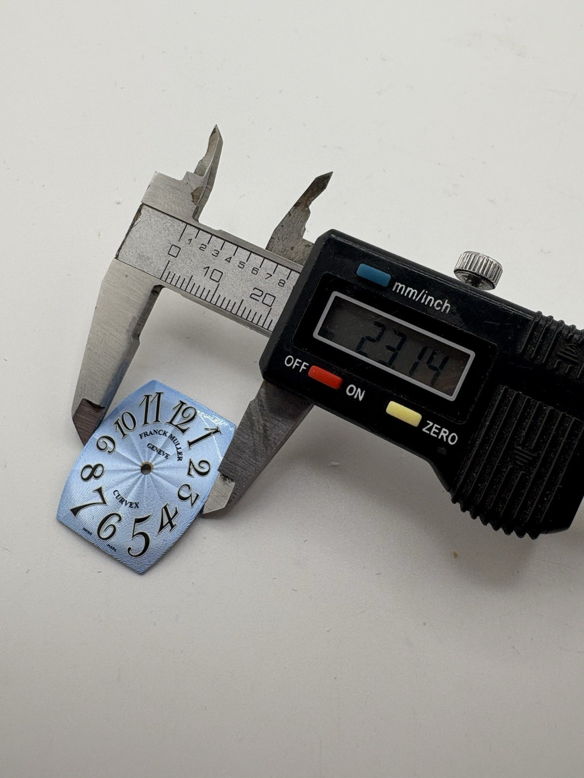 Franck Muller Cintree Curvex 1752QZ Light Blue Dial