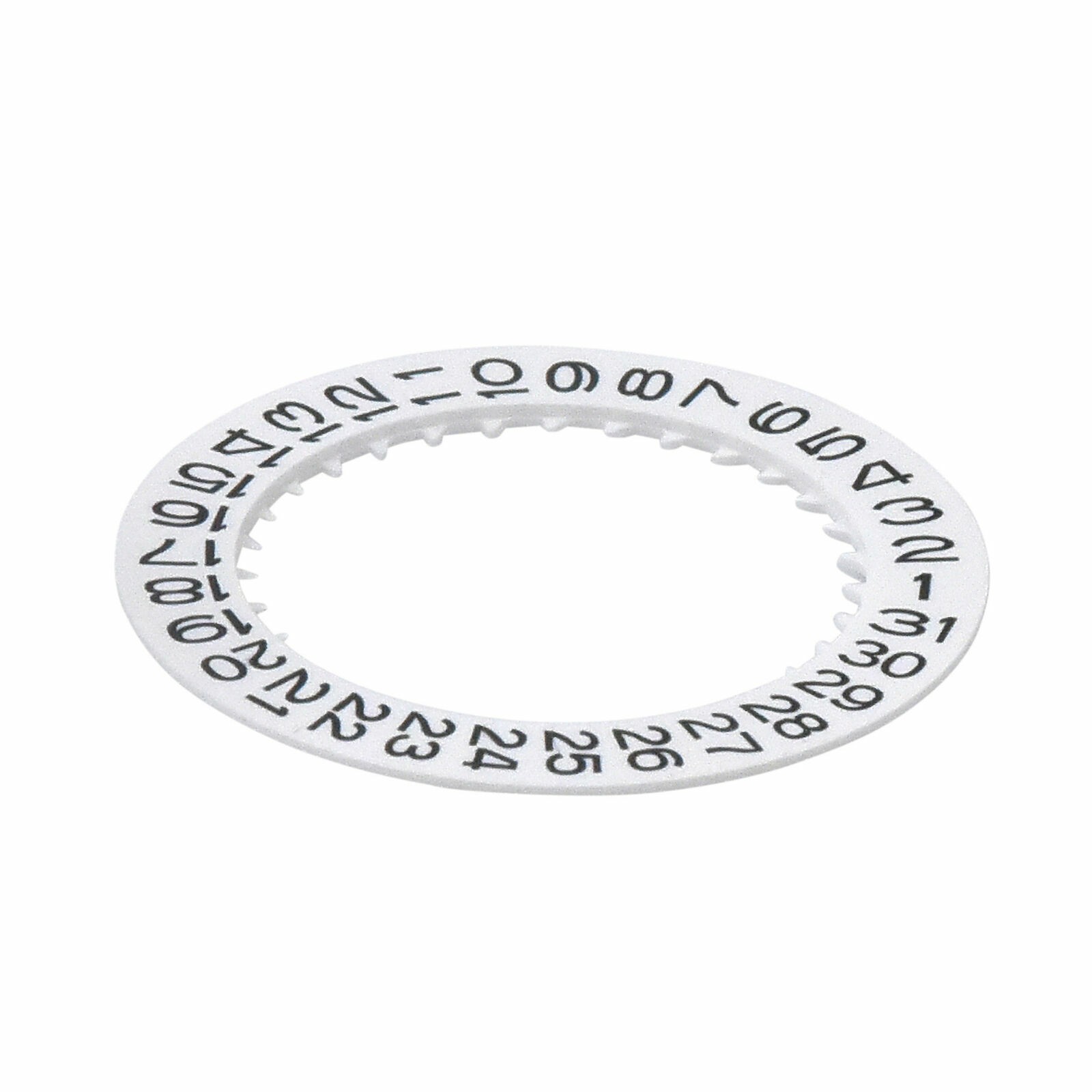 DATE DIAL WHEEL DISC FOR SEIKO SII 7S26 7S36 NH 34 NH35 NH36 NH37 SKX007 WHITE