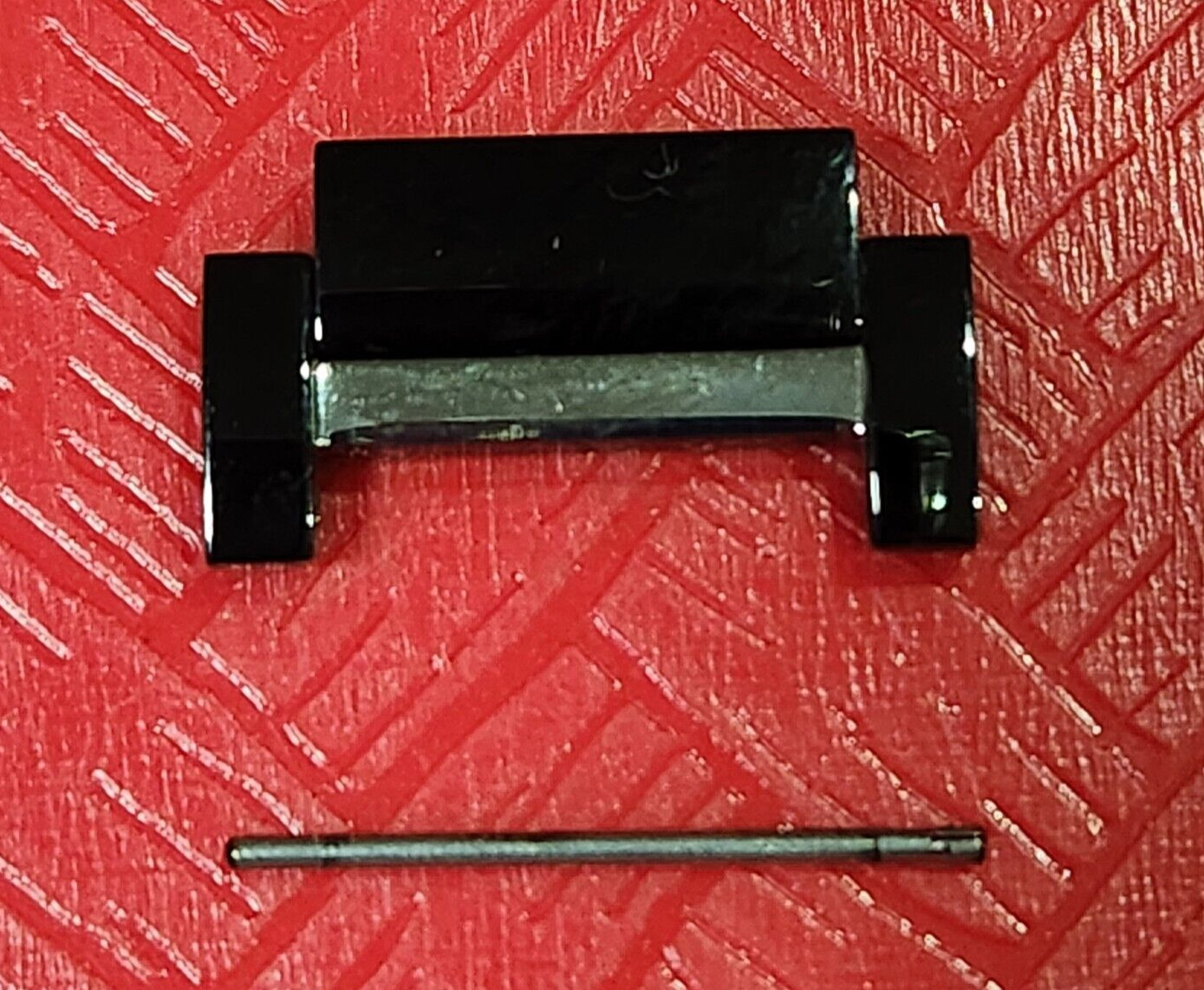 22mm Ion-Plated 2 Tone Link Bar Screw for Bulova Diamond Wristwatch Black 98d109