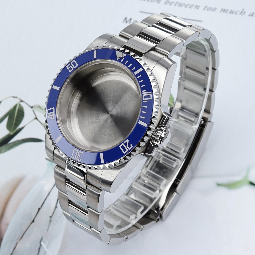 FEIYASHI Sapphire 40mm Steel NH35 Watch Case For Seiko NH35 Miyota 8215 Movement