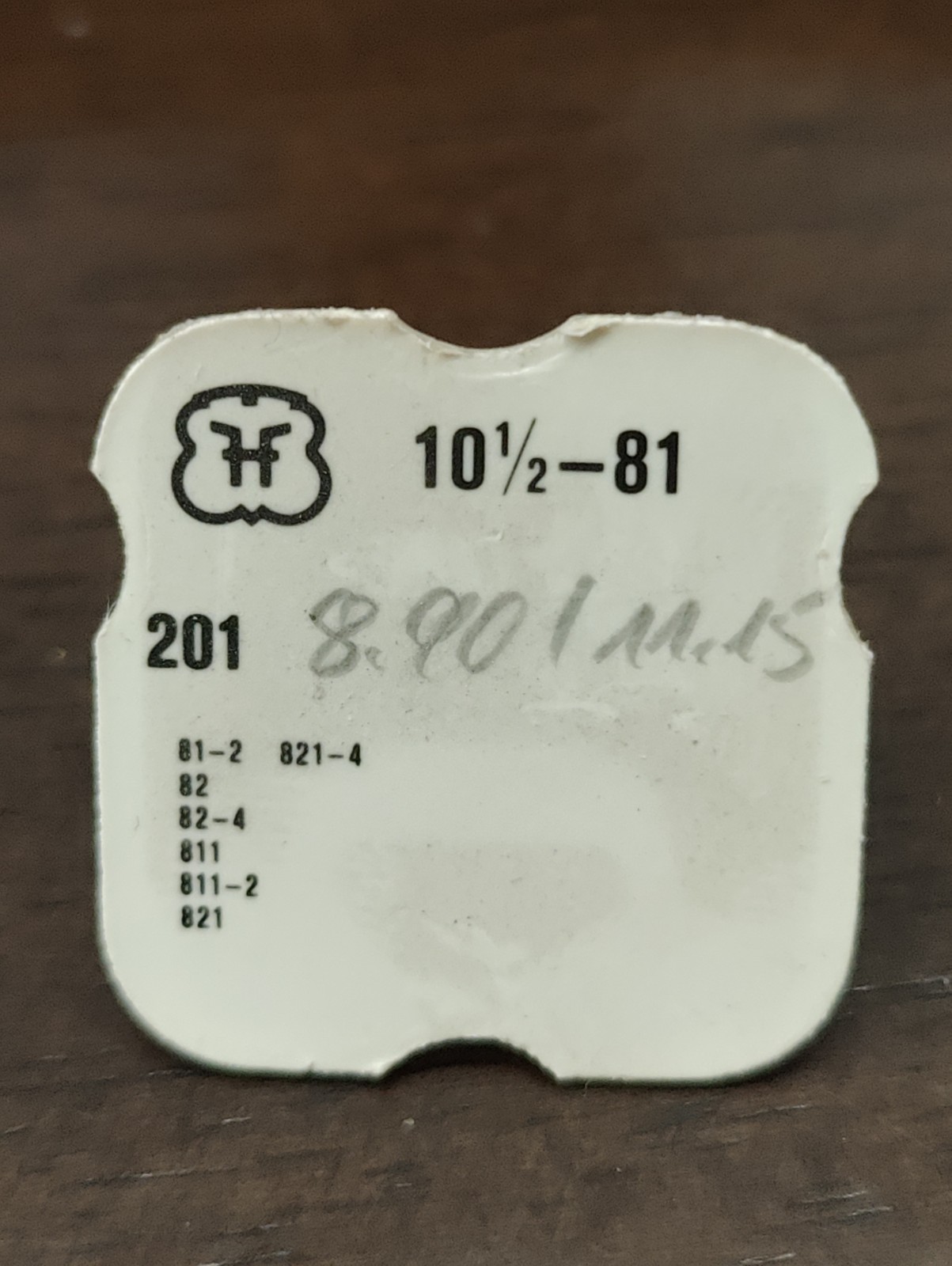 NOS Fontainemelon FHF Cal. 81 Part 201 Center Wheel