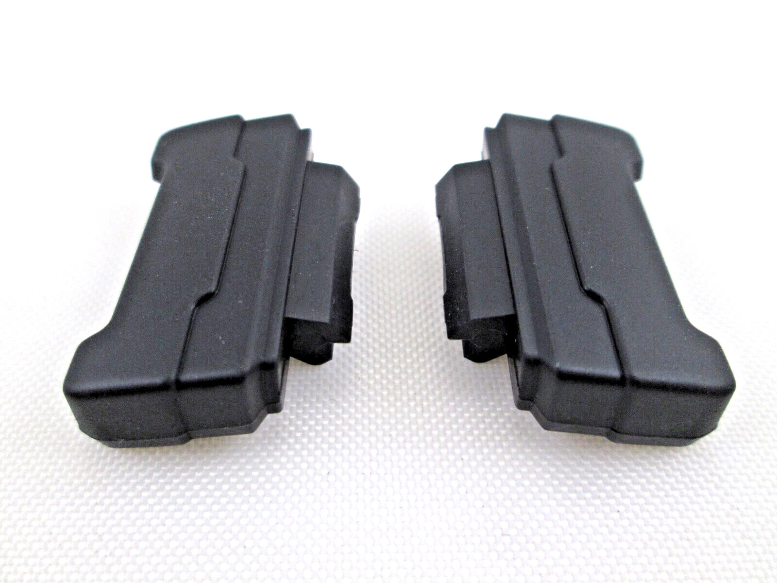 G-Shock DW-056 DW-069 GA-100 GDF-100 black resin band end pieces adapters X 2