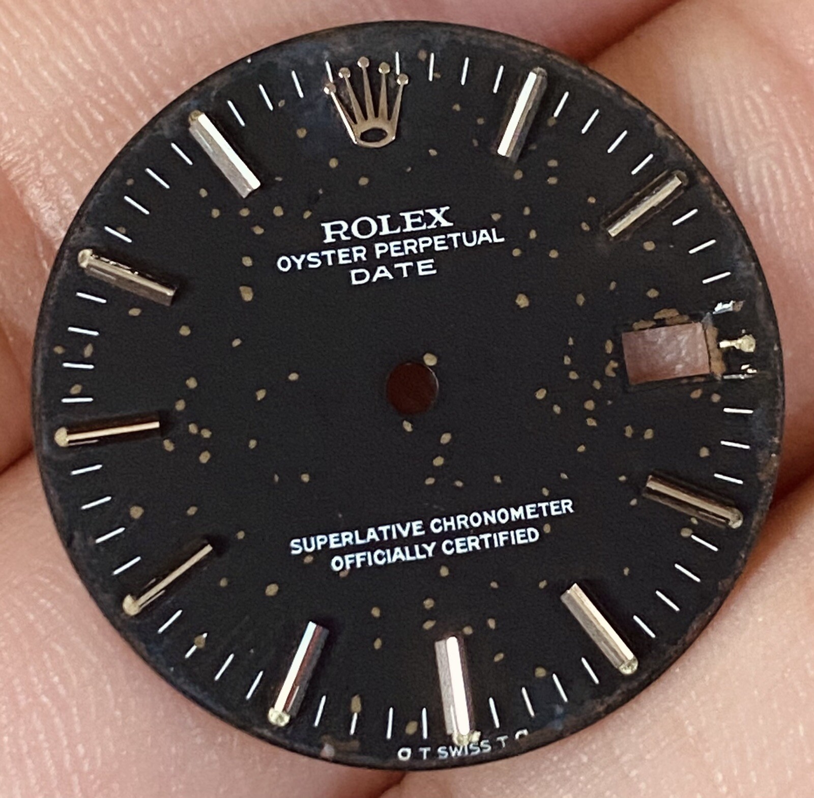 Rolex Sigma Dial For Date Model 34mm Ref 1500 & 1501