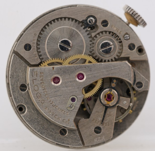 ELOGA cal. AS 1187/94 SWISS WRIST WATCH MOVEMENT, GOOD BALANCE (OK)
