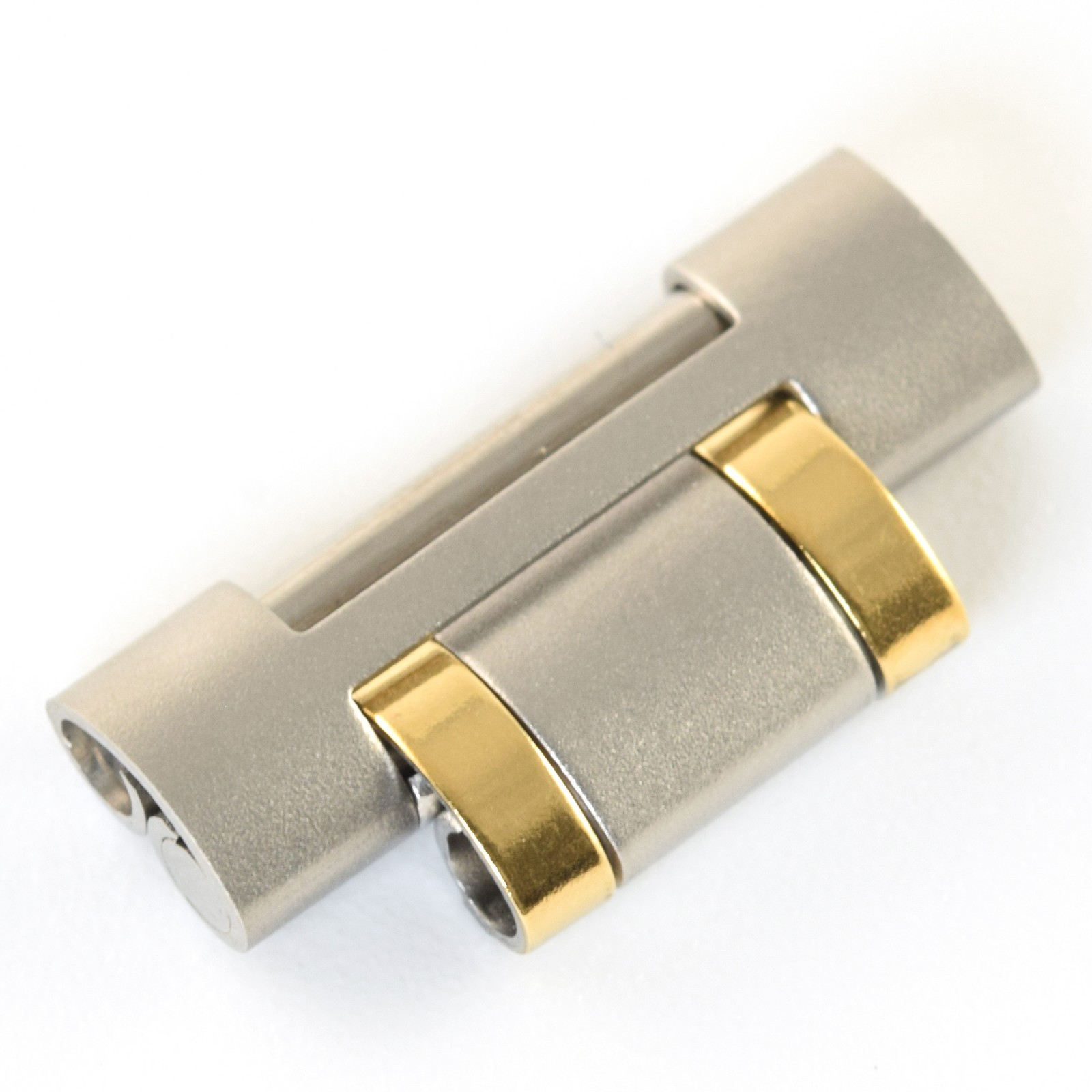 New Breitling Aerospace Titanium & Gold 18mm Wide Watch Strap Bracelet Link