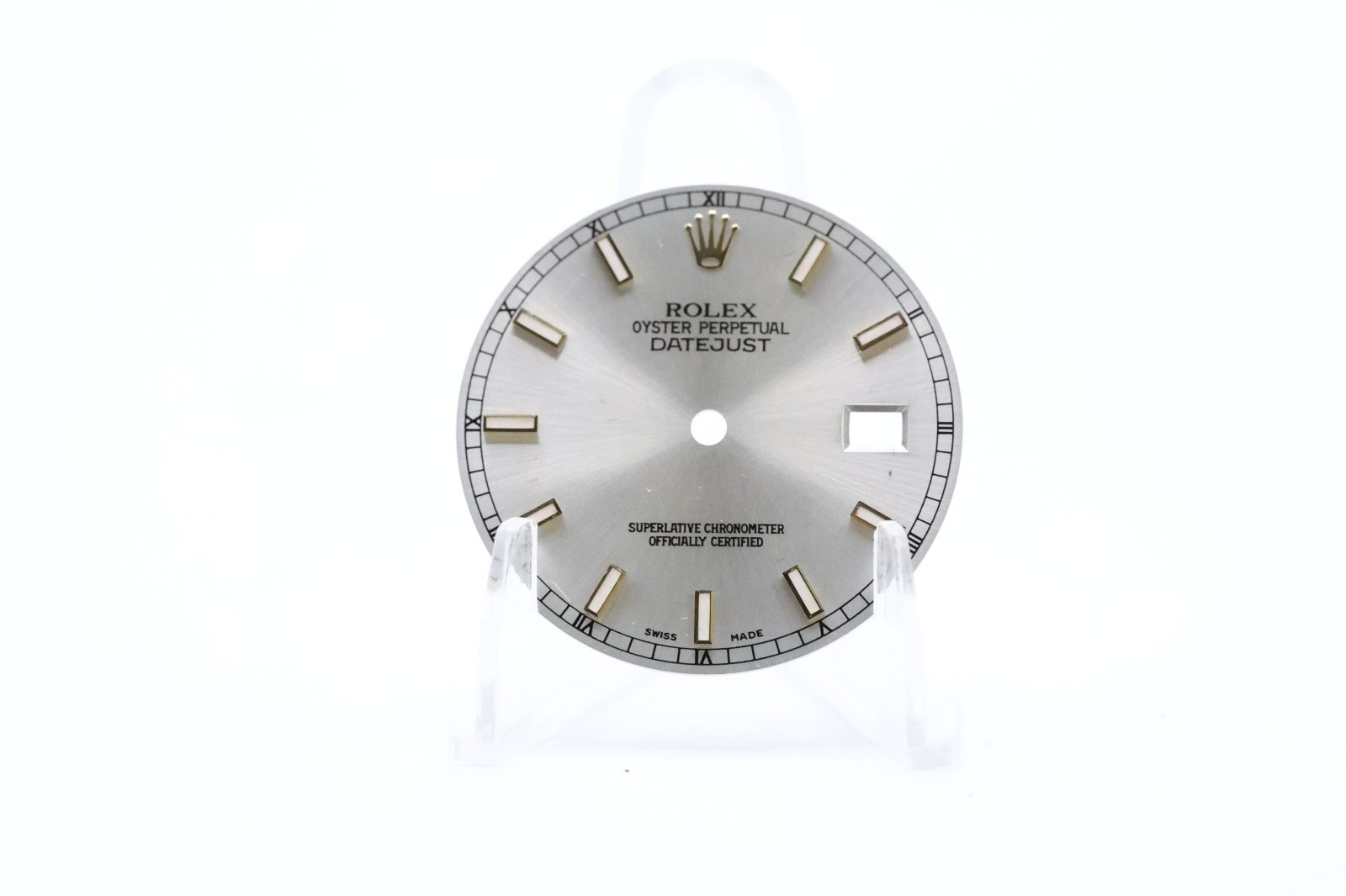 Genuine Rolex Datejust 116233 Silver Sunburst Dial Baton Genuine Swiss #D14