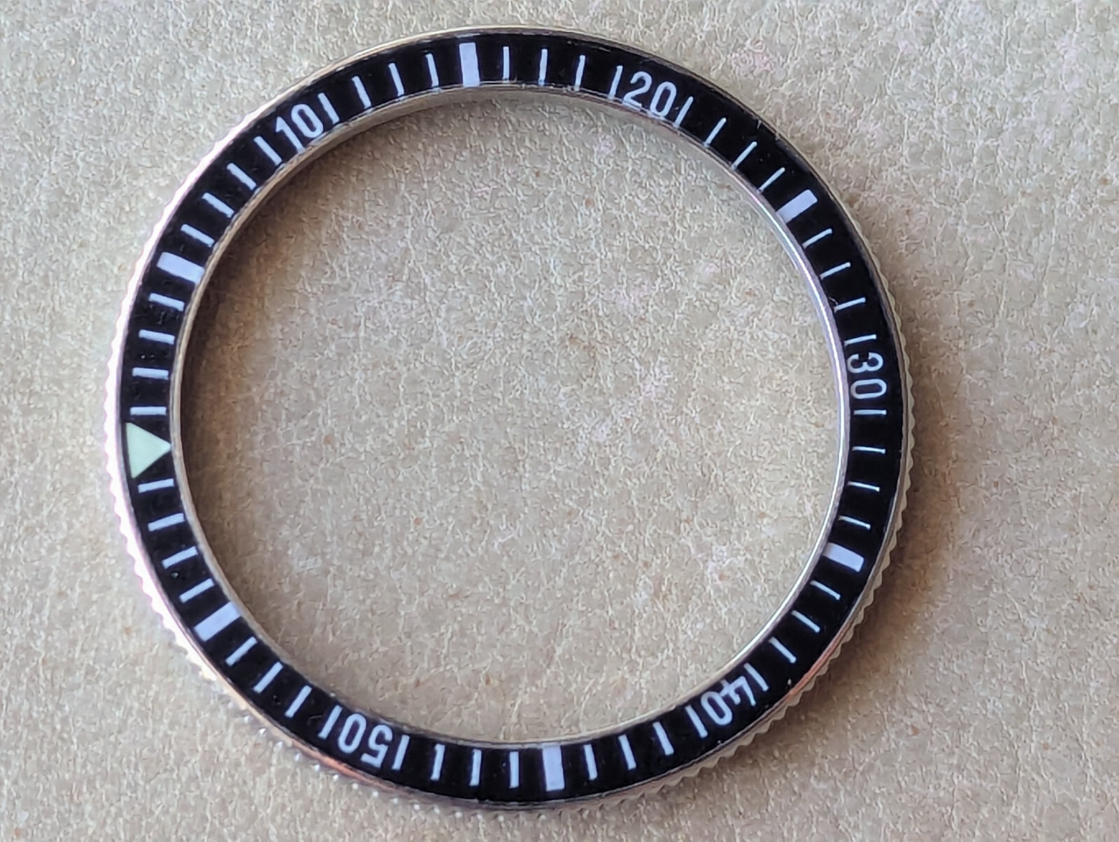 NOS Vintage 1960’s Yema Superman SS Bezel/Black Acrylic Insert/Tension Spring