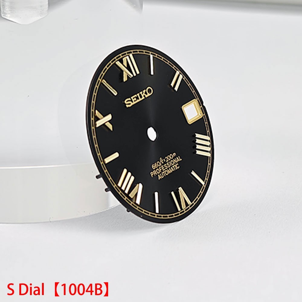 For Seiko 28.5mm Watch Dial No Luminous Fit NH35 NH36 Movement Watches Faces