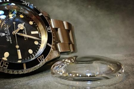 Rolex Submariner R17 5512 5513 1680 Acrylic Bezel Glass Dome Used