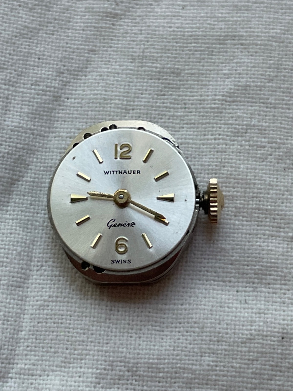 Wittnauer 6N7G5 – movement for ladies watch RUNS, lot2507