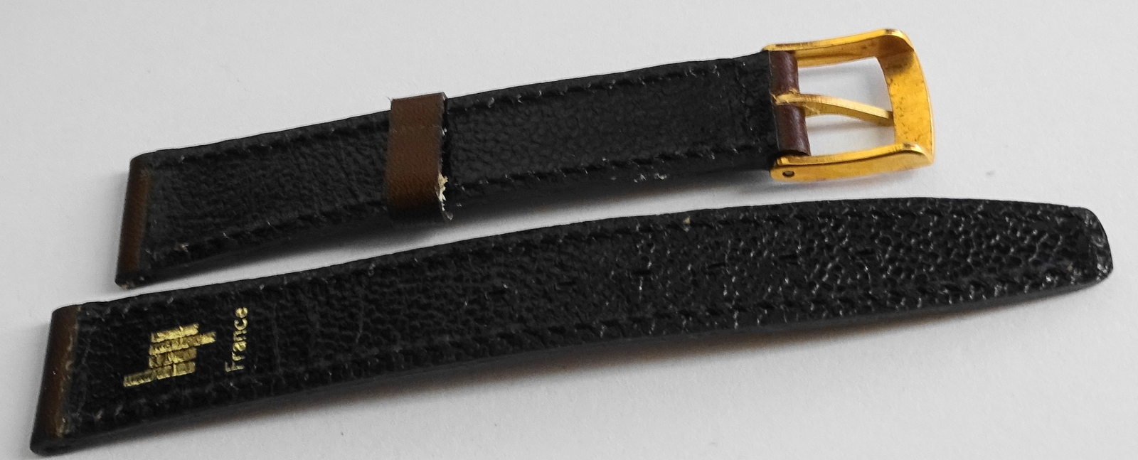 A Brown Dark Watch Bracelet Lip Original Vintage