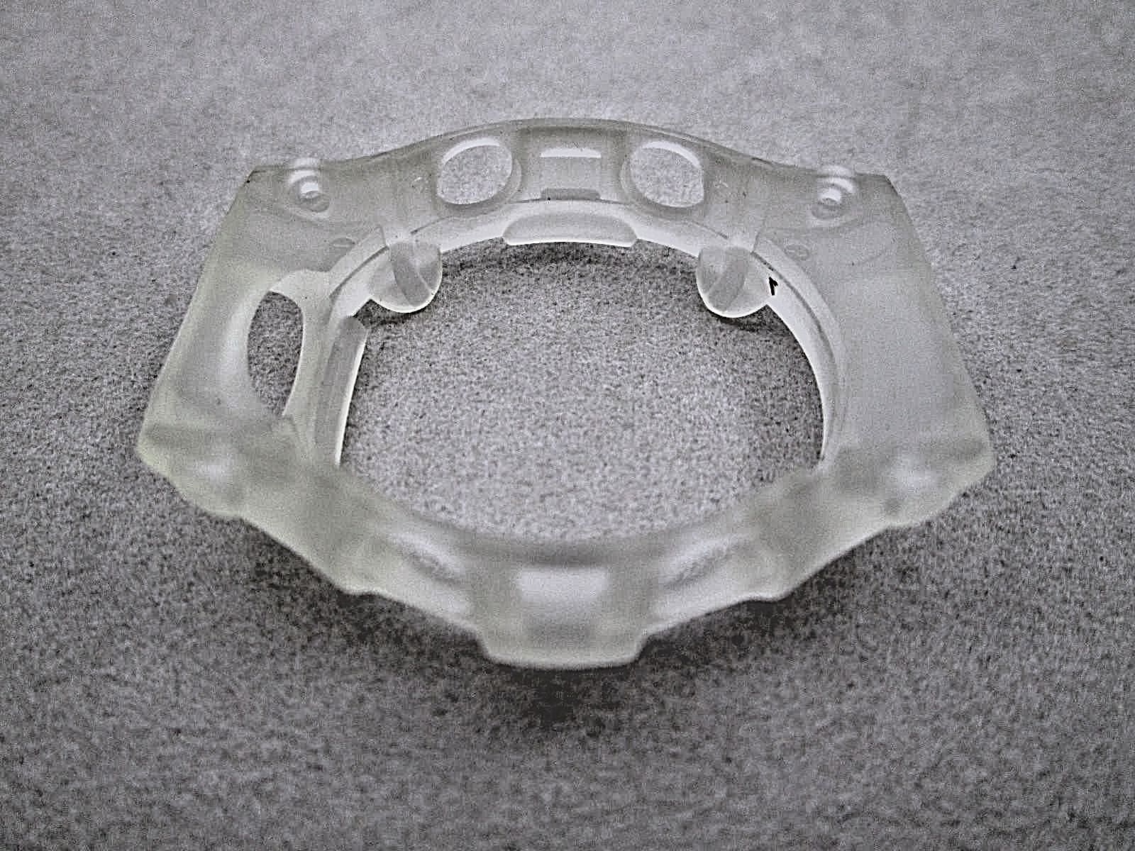 Genuine Casio Baby-G BG-154 BGR-220V BGR-240 resin watch bezel clear frosted
