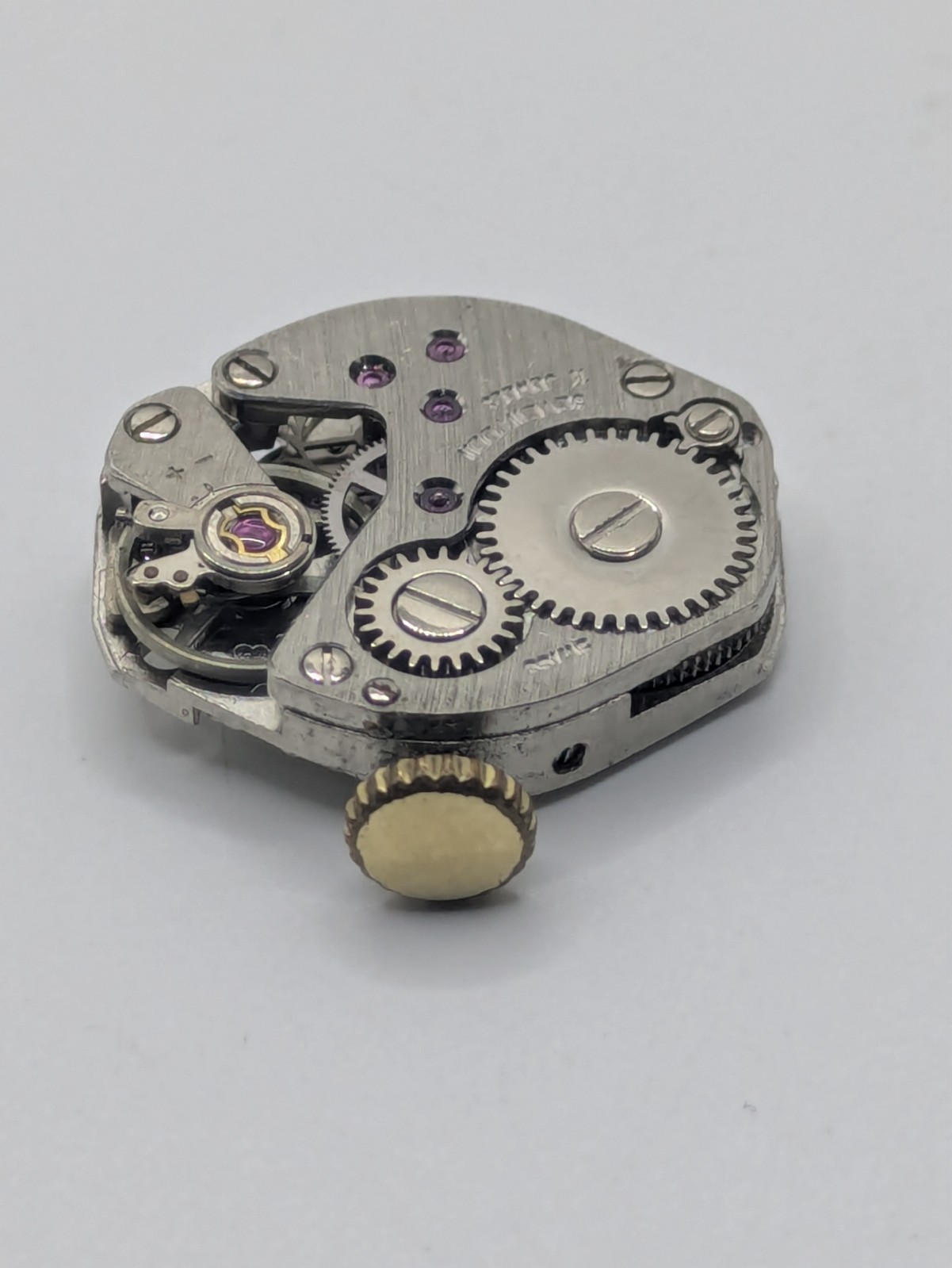 FHF ST 69-21 Perona Manual Wind Watch Movement 17 Jewels Photos/Video 18.3mm