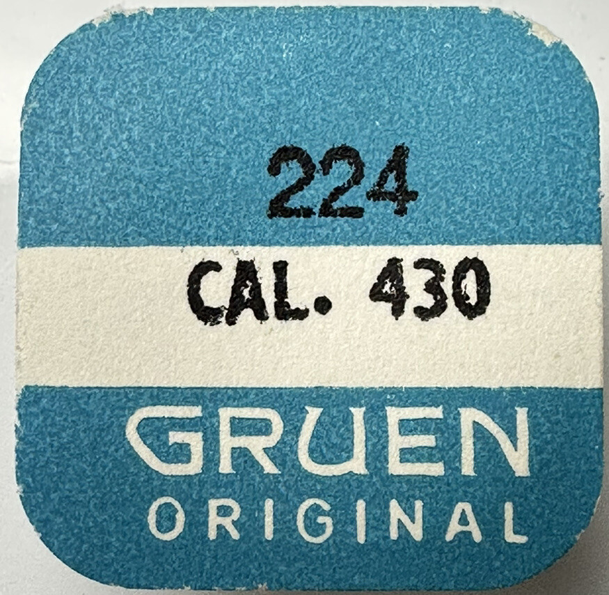 GENUINE GRUEN EB224 CAL430 FOURTH WHEEL JEWELER WATCH REPAIR PART NOS WP6