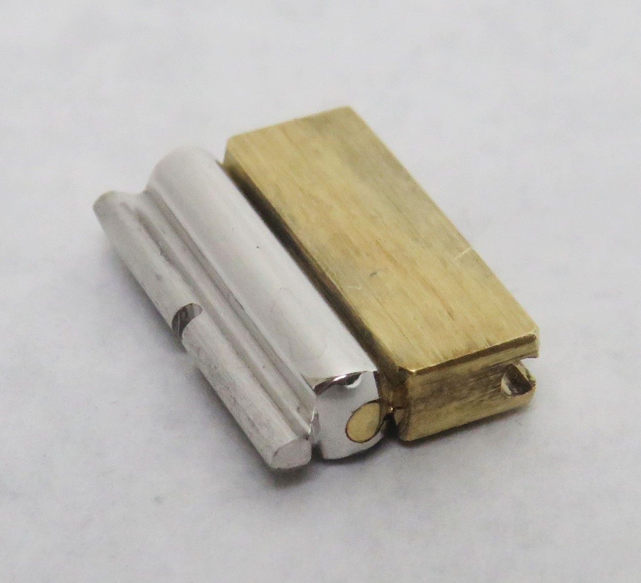 ORIGINAL LADIES PIAGET POLO 18K GOLD YELLOW & WHITE TWO TONE 12×8.5mm LINK