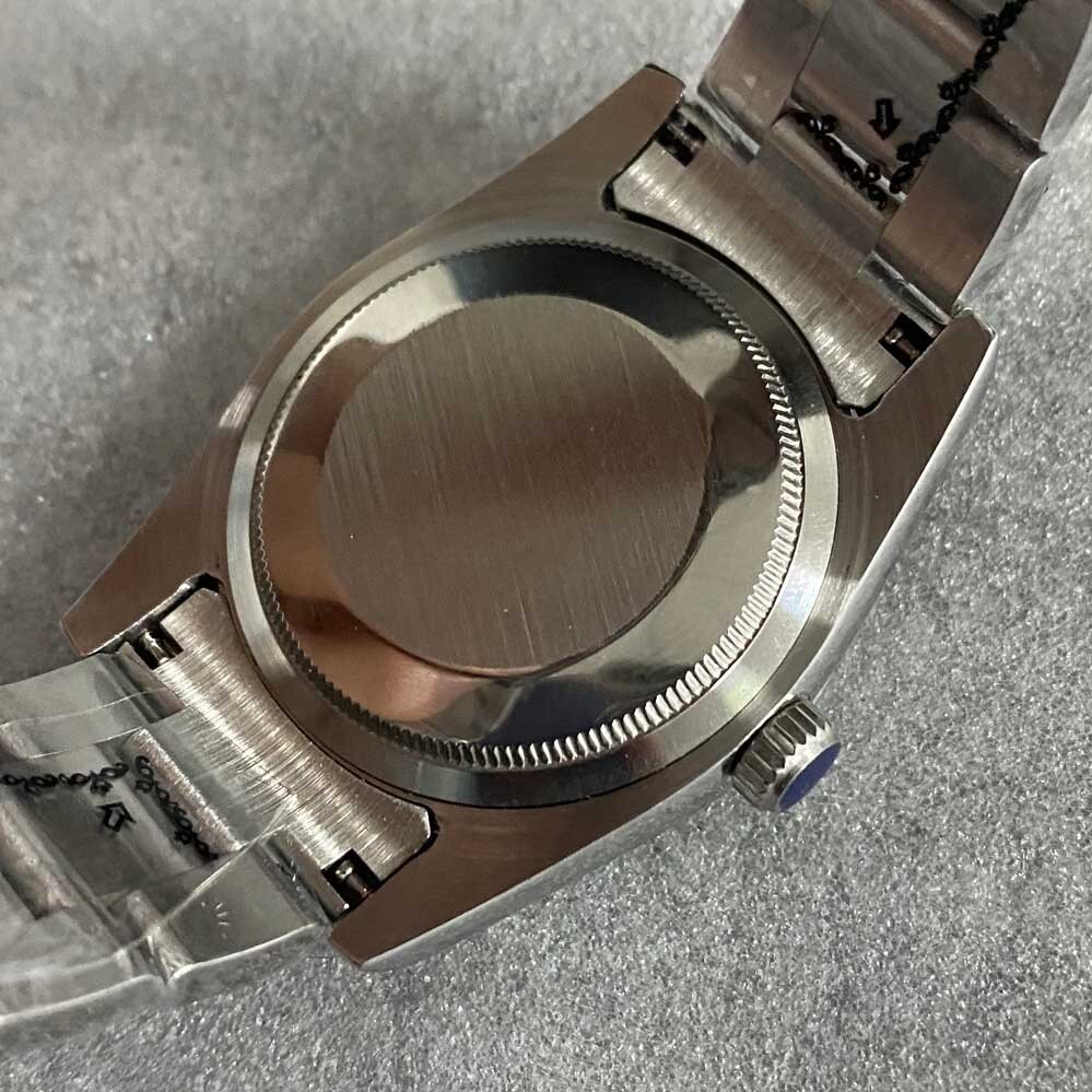 36mm watch case Stainless steel case + strap fit NH35 NH36 Automatic movement