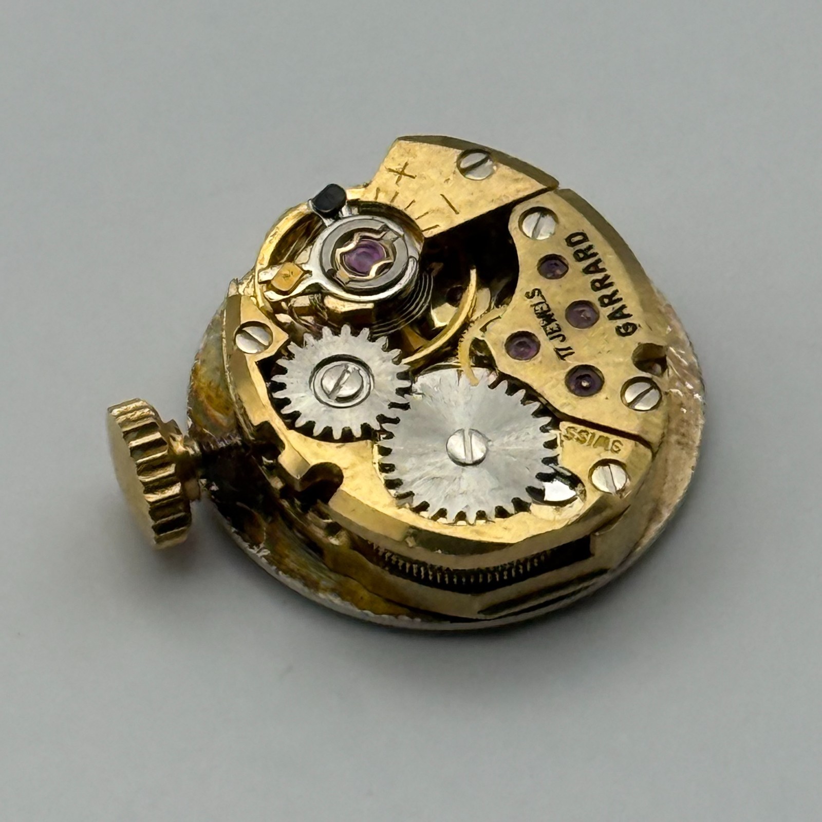 ETA 277.001 Watch Movement Running Garrard Ladies 17J Swiss Parts Repair 13mm