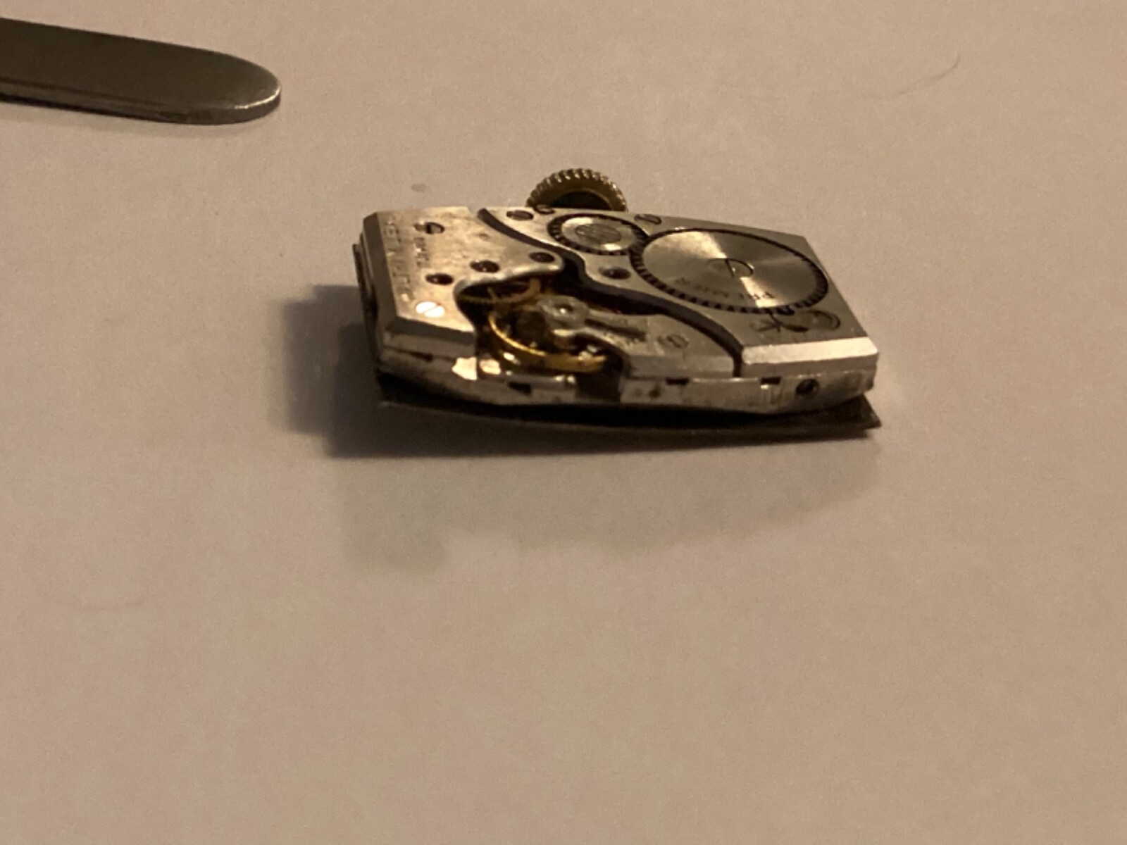 Waltham Premier 750 watch movement for parts balance good