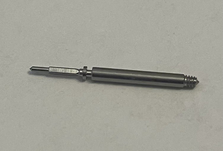 SETTING STEM, Bulova Accutron 218 and 219 series #176, 15.4mm length