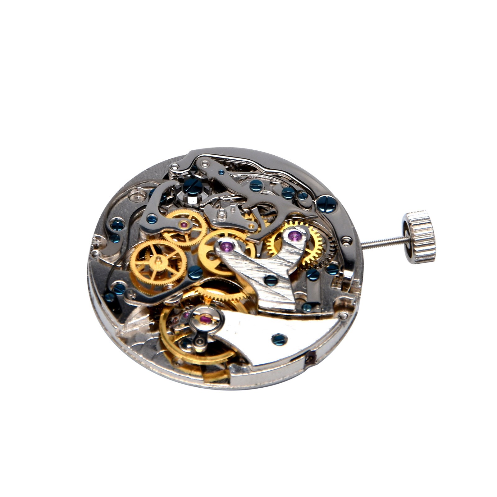 ST1903 Automatic Chronograph 22J 45h Small Second 9H 24H 6H Min 3H Repair Part