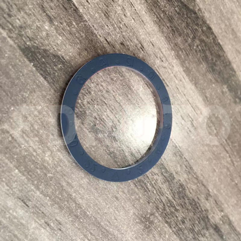 Black Red Bakelite Bezel Insert Fits Rolex GMT Master 6542 Watch