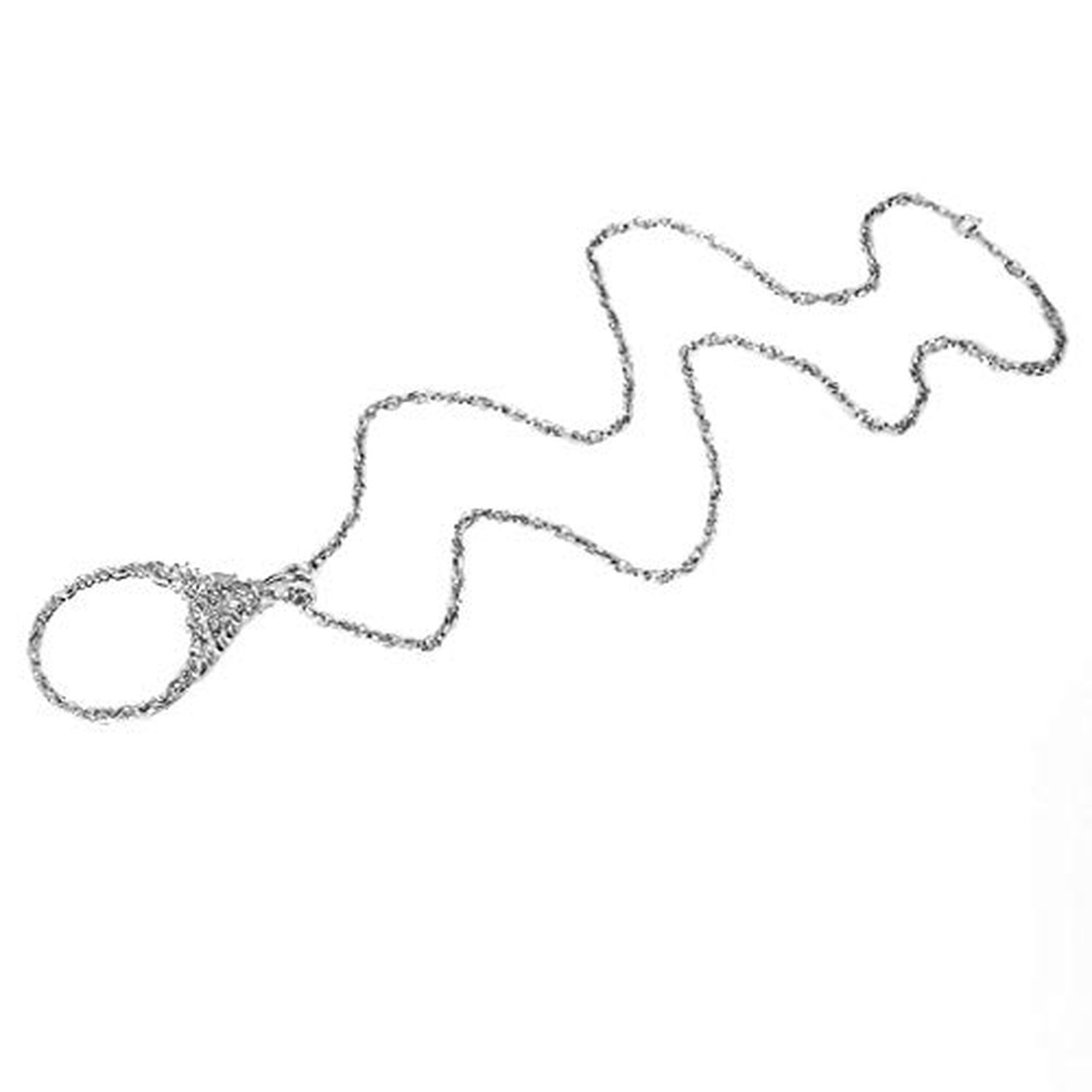 CLARA 6X Magnifier Necklace Magnifying Glass Pendant Optical Lens with Chain …