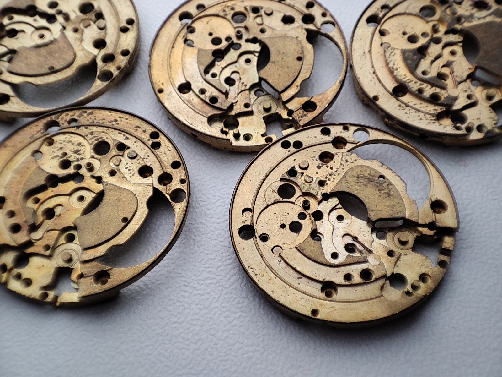 AS ST 1803 Watch Main Plate Platinum 23.6mm x1 for buy