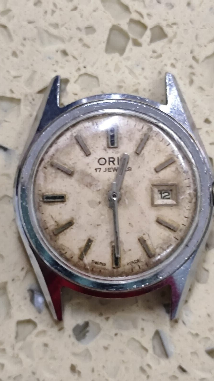 ORIS Cal 715 Hand winding Not Work Good balance -FOR PART OR Repair