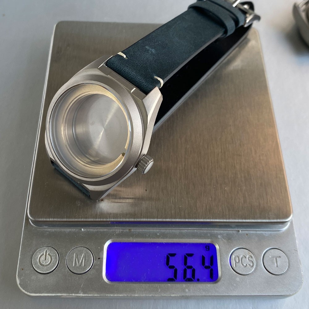 20ATM Diver Titanium 40mm Vintage Military Watch Case Sapphire Fit NH35 PT5000