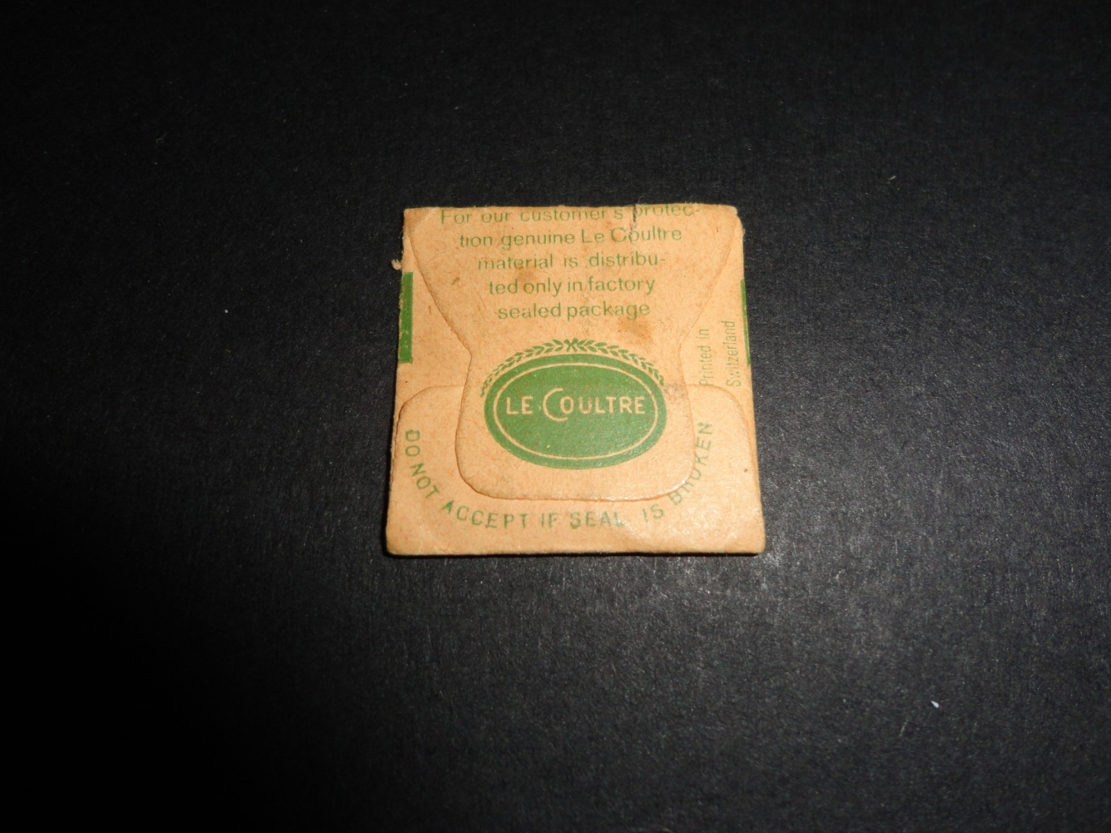 JAEGER LE COULTRE 815-401 #32 Winding Stem Watch Part NOS